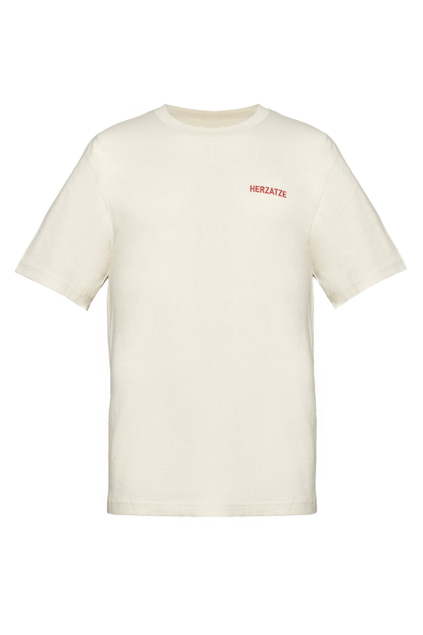 T-Shirt »Läuft, man.« – natural-raw